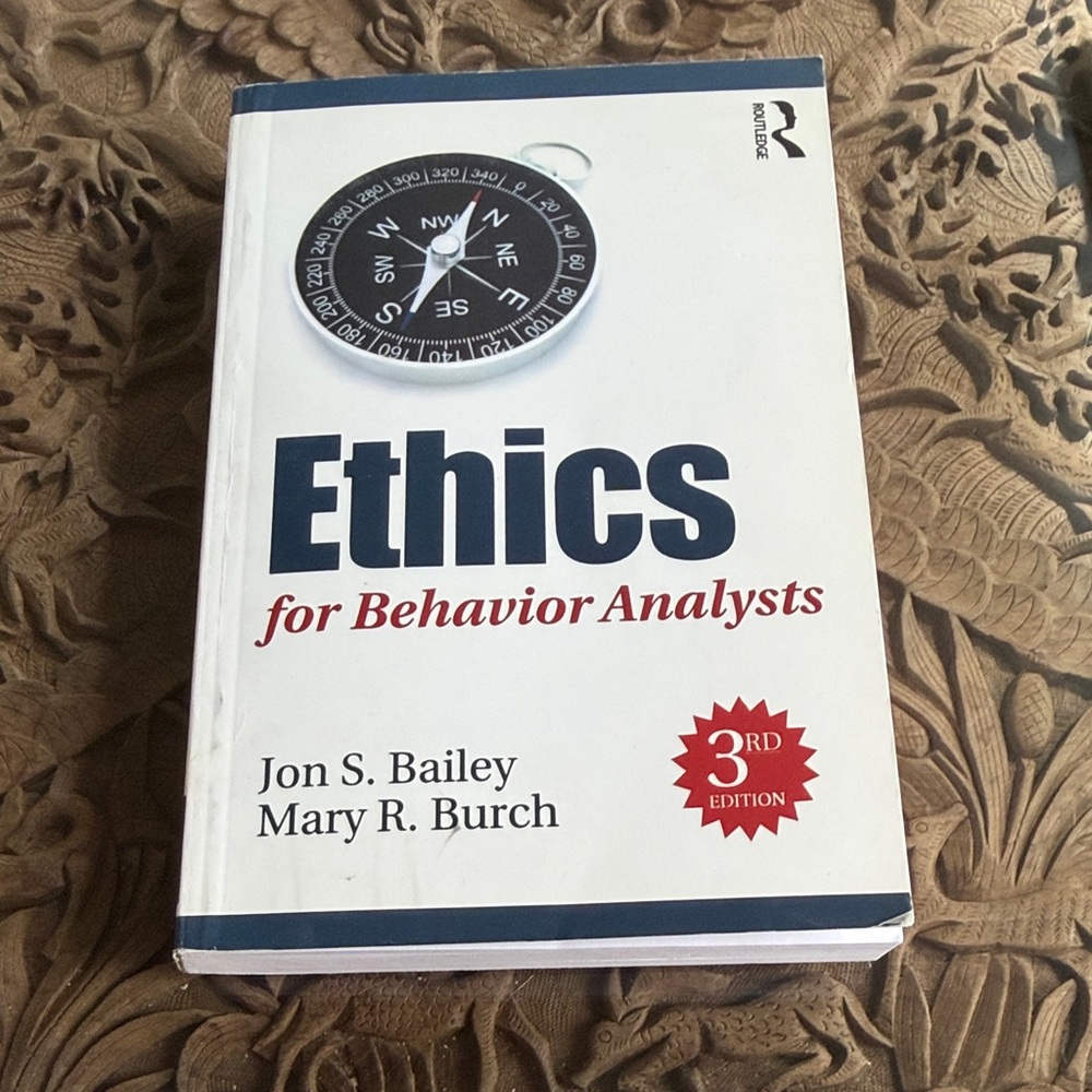 Ethics for Behavior Analysts Book - 3rd Edition